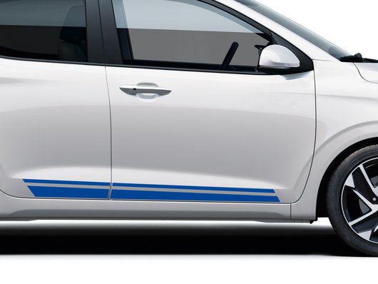Клейка плівка “спортивні смуги”, колір синій | Хюндай Мотор Україна - фото 8